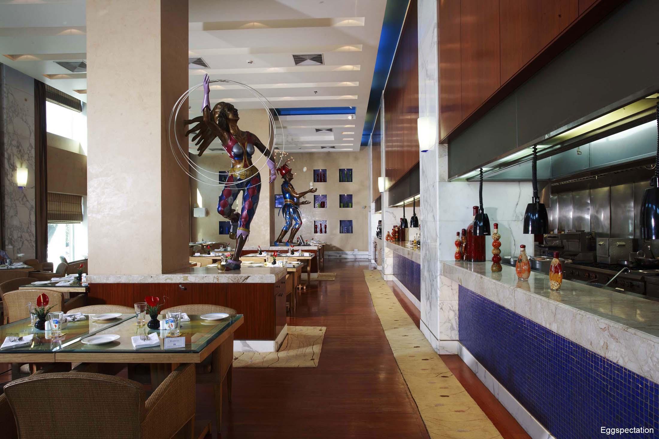 Jaypee Vasant Continental Hotel New Delhi Luaran gambar The restaurant