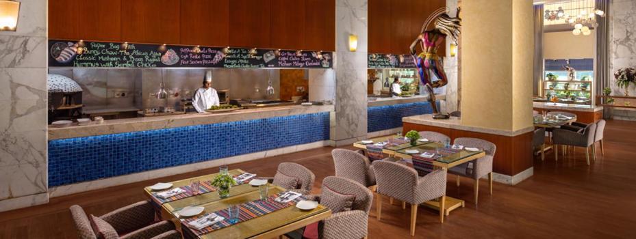 Jaypee Vasant Continental Hotel New Delhi Luaran gambar The restaurant